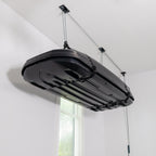 Cargo box held near the ceiling by the EasyLift hoist