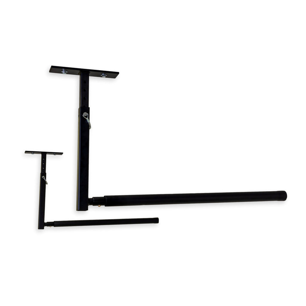 Single Hi-Port 2 ceiling rack with two support arms