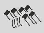 10-pack of black Simple Hooks storage hooks