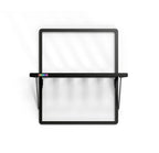 Top view of the folding bike stand