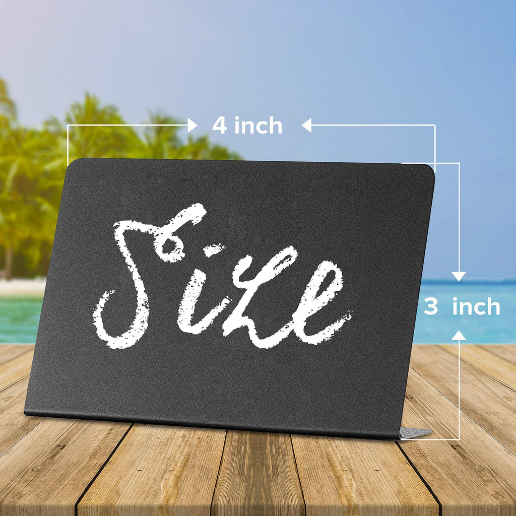 Mini Chalkboard Food Labels – 10 Pack (4 x 3 in) | Nanref Home