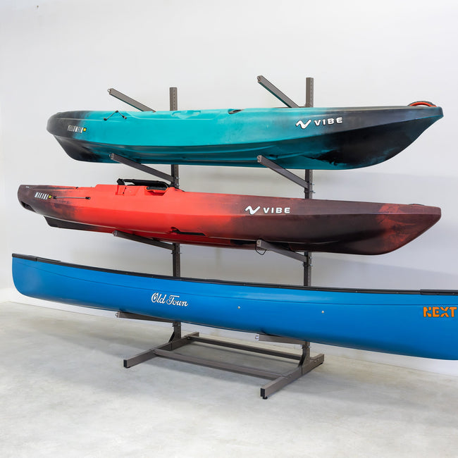 G-Watersport 4 Kayak & Canoe Rack – 4 Levels, Mud