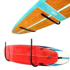 Two surfboards stored on Hi-Port 1 hooks